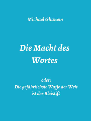 cover image of Die Macht des Wortes oder